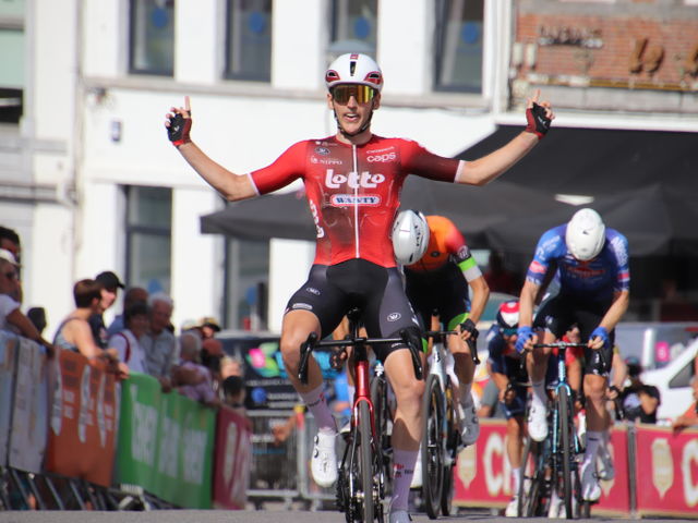 Victor Van de Putte bezorgt Lotto-Groupe Wanty derde ritzege op rij in Tour de Namur