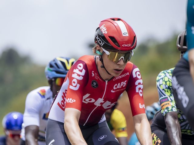 Milan Donie rides to second place in the sixth stage of the Tour du Rwanda