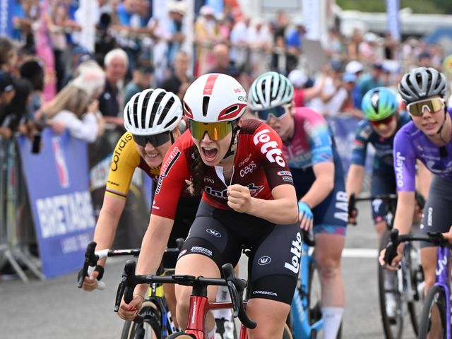 Sandrine Tas pakt eerste overwinning in Bretagne