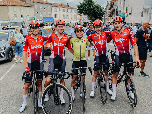 Jarno Widar takes home leader's jersey in Ronde de L’Isard