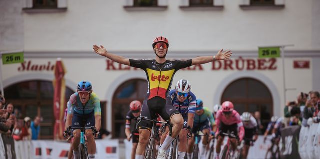 Liam Van Bylen takes first victory in the Belgian champion’s jersey at the West Bohemia Tour