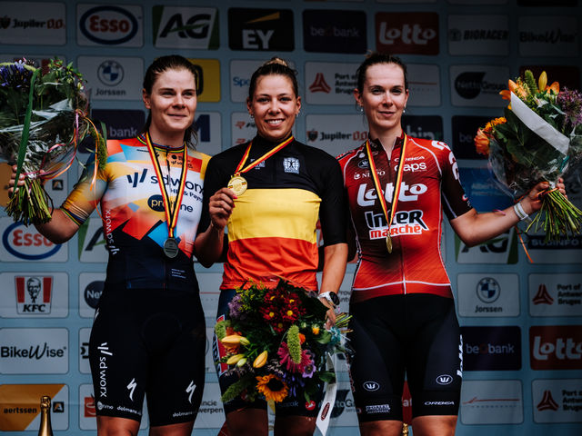 Sandrine Tas bekroont sterk BK-weekend met bronzen medaille