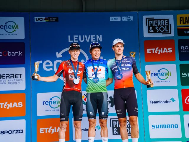 Jenno Berckmoes sluit Renewi Tour af met tweede plaats, Lionel Taminiaux wint strijdlustklassement