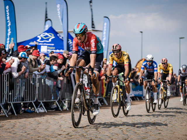 Florian Vermeersch shows fighting spirit at Paris-Roubaix