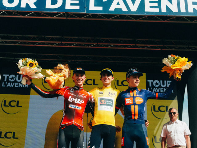 Niels Driesen en Lotto-Groupe Wanty bekronen Tour de l’Avenir met tweede plaats in GC