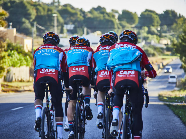 Jenno Berckmoes, Lionel Taminiaux and Henri Vandenabeele to Lotto Dstny