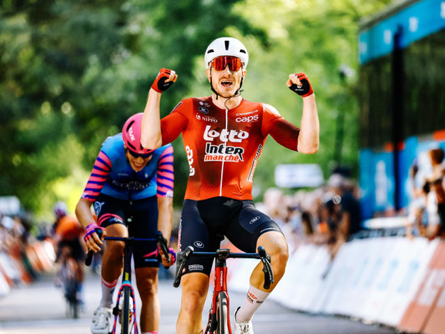 Lionel Taminiaux bekroont lange vlucht met ritzege in ZLM Tour