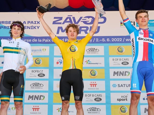 Lennert Van Eetvelt overall winner of the Course de la Paix