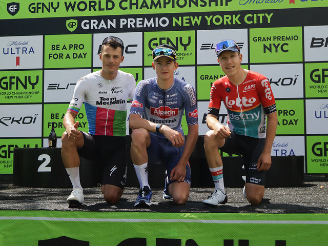 Podium for Johannes Adamietz in New York