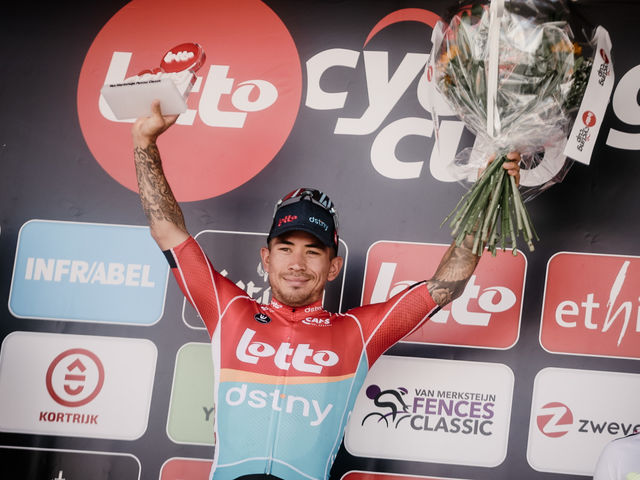 Caleb Ewan wins Van Merksteijn Fences Classic