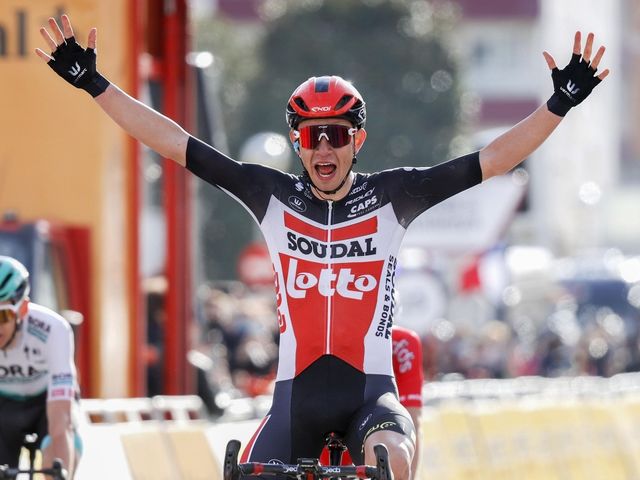 Young Andreas Kron first leader in Volta a Catalunya