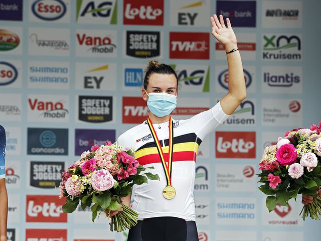 Alana Castrique is Belgisch beloftekampioene!