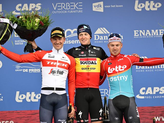 Milan Menten adds third place in Nokere Koerse to impressive list of results