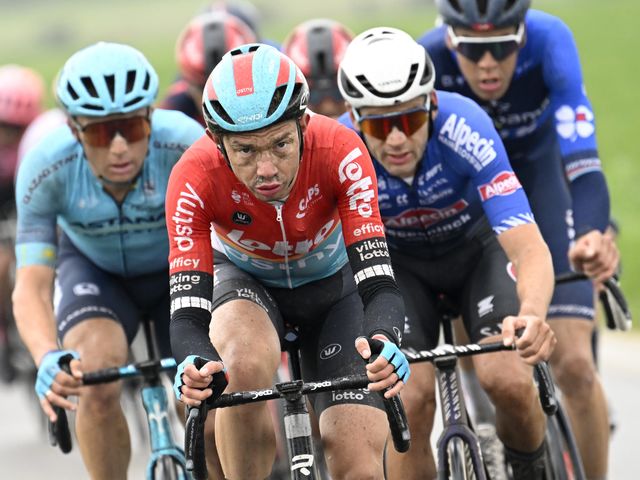 Andreas Kron into the unknown at Flèche Wallonne debut