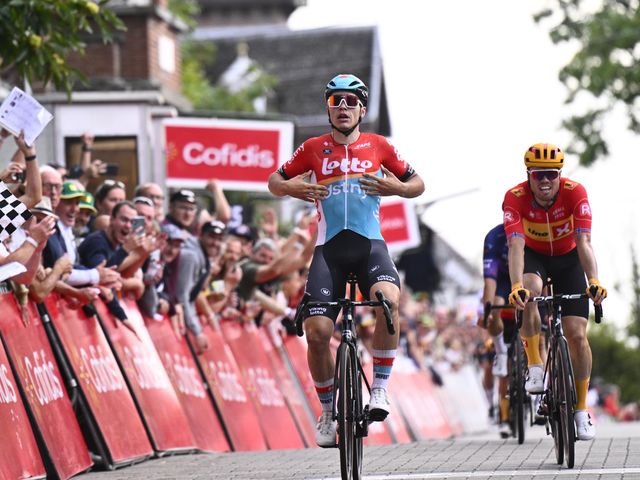 Arnaud De Lie rushes to victory in Franco-Belge