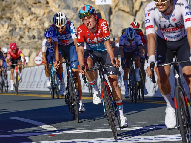 Lennert Van Eetvelt finishes third on Jebel Jais