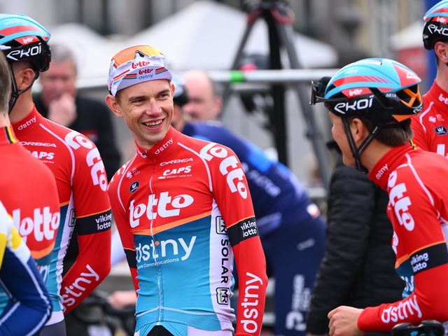 Andreas Kron back at the start of the Tour de Luxembourg after crash in Vuelta