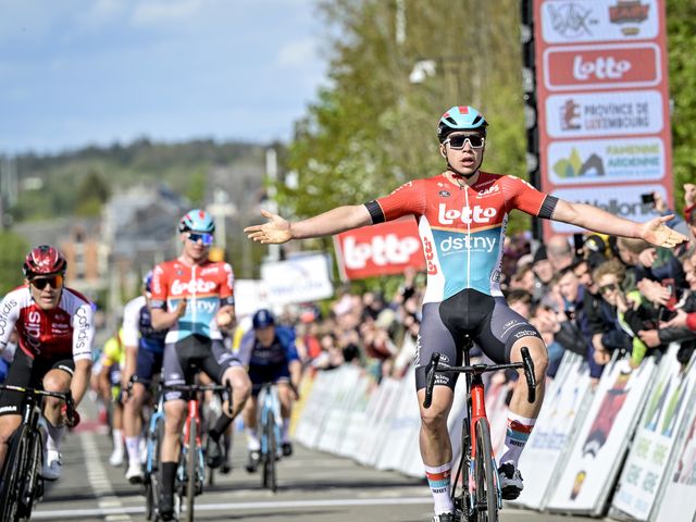 Arnaud De Lie is racing in Brittany: "The victory in Famenne was very important to me."