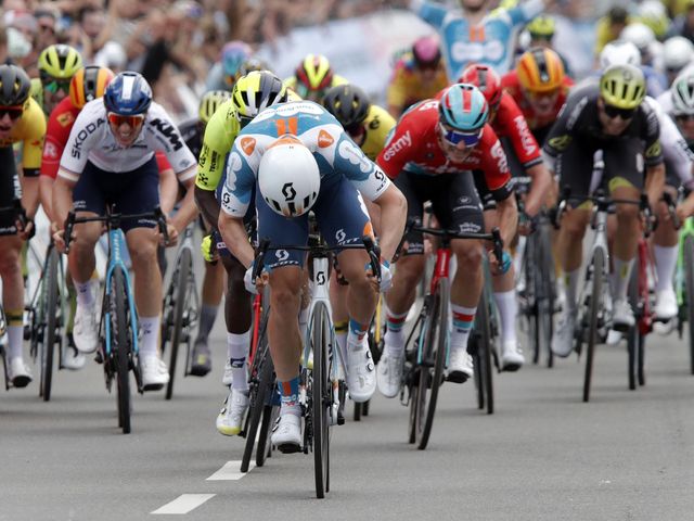 Lionel Taminiaux sprints to 4th place in Rund um Köln