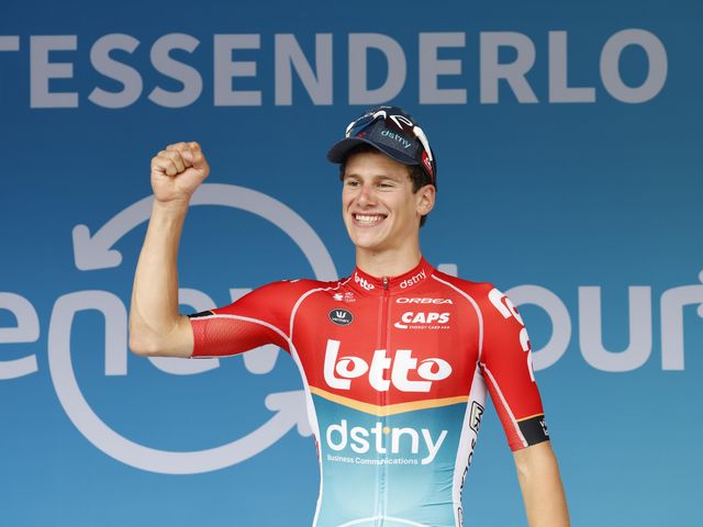 Alec Segaert paces to victory in time trial at Renewi Tour