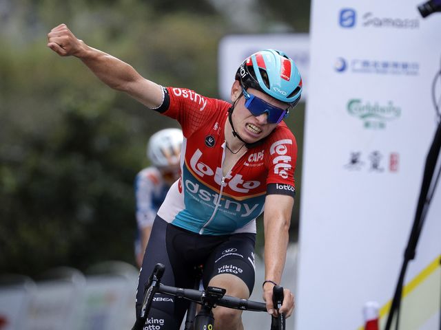 Lennert Van Eetvelt dominates queen stage at Guangxi