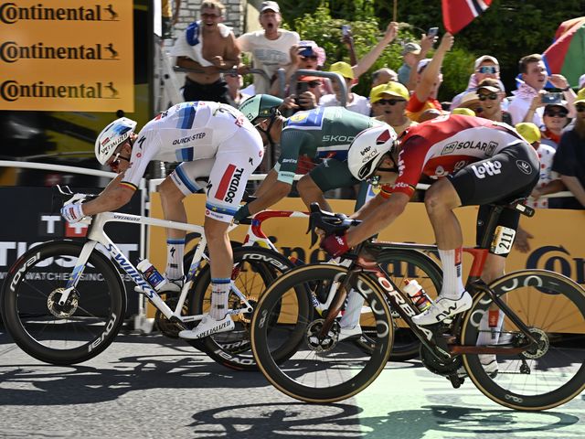 Arnaud De Lie builds on good form with 3rd place in stage 9 of the Tour de France