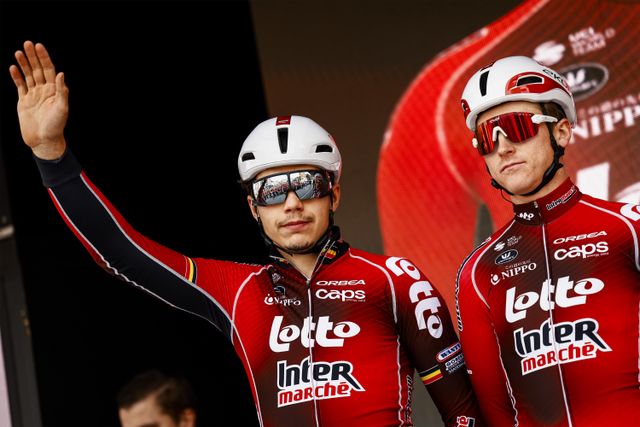 Arnaud De Lie continues his build-up at Tirreno-Adriatico: “This race is perfect to get better.”