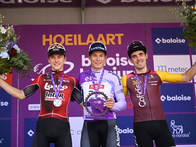 Jenno Berckmoes tweede in slotrit en eindklassement van de Baloise Belgium Tour