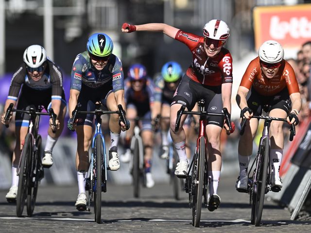 Linda Riedmann wins Binche-Chimay-Binche in impressive fashion