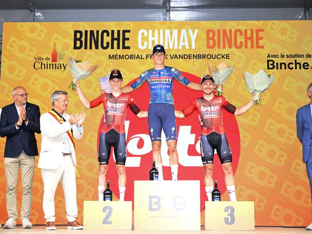 Jenno Berckmoes et Lionel Taminiaux ensemble sur le podium à Binche : « Une superbe journée pour l’équipe »