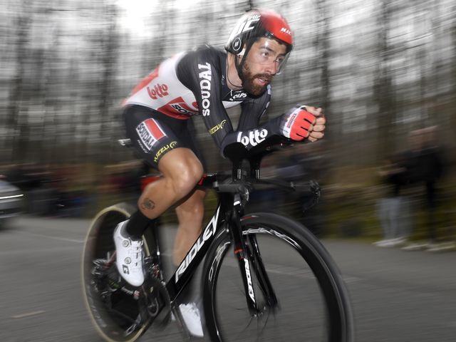 Thomas De Gendt knap vierde in tijdrit Parijs-Nice