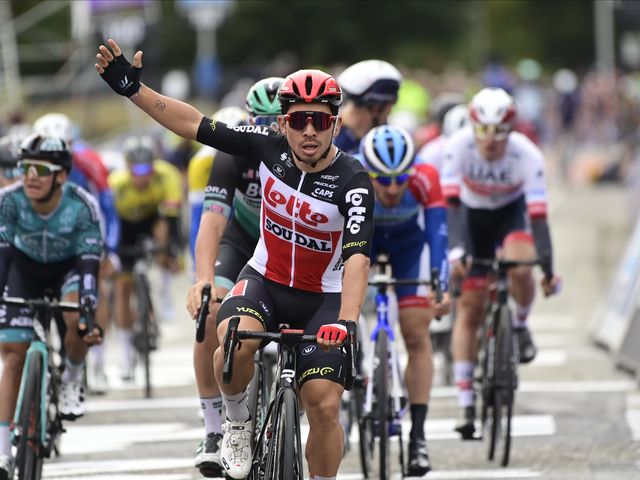 Very convincing victory for Caleb Ewan in his first Scheldeprijs