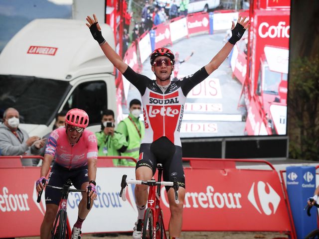 Second stage win in Vuelta a España for Tim Wellens