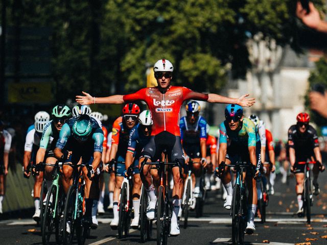 Keije Solen bezorgt Lotto-Groupe Wanty tweede ritzege op rij in Tour de l’Avenir