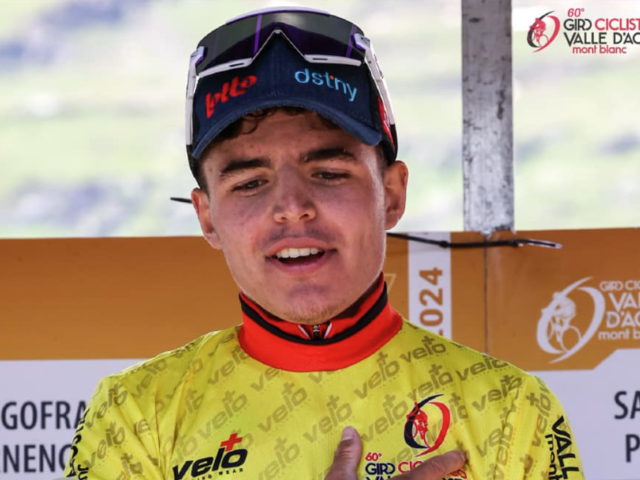 After winning the Giro Next Gen, Jarno Widar now also claims victory in the Giro Valle d'Aosta