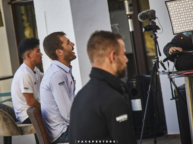 Lotto Soudal houdt media dag op stage in Altea