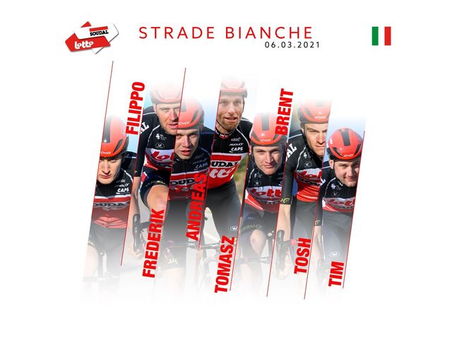 Lotto Soudal klaar voor Strade Bianche
