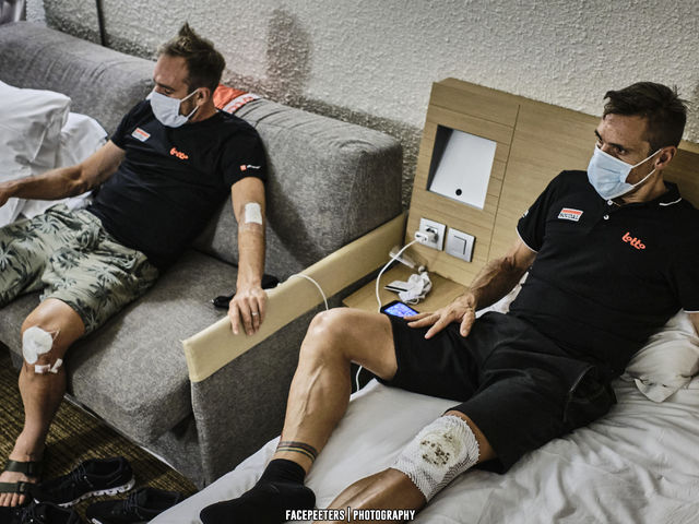 Philippe Gilbert and John Degenkolb out of Tour de France. Gilbert with patella fracture.