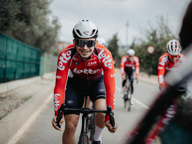 Matys Grisel sprints to sixth place in the Tour des 100 Communes