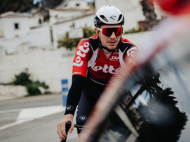Lionel Taminiaux sprints to second place at GP Vermarc