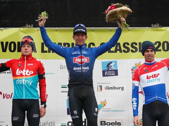 Lotto Dstny powers to second and third in Volta Limburg Classic