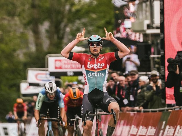 Arnaud De Lie wins Tro Bro Leon after an incredible race