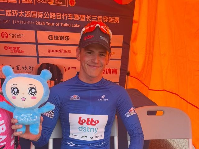 Steffen De Schuyteneer wins second stage at the Tour of Taihu Lake