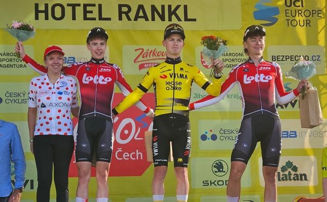 Lotto Development on fire in Tour of South Bohemia: second, third and sixth place in stage 3
