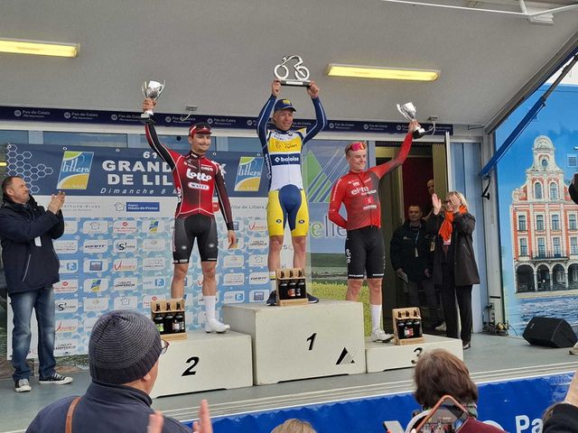 Almost another podium: Matys Grisel 2nd in GP Lillers