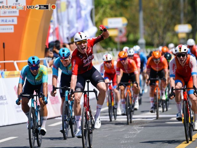 Joshua Giddings pakt eerste profoverwinning in Tour of Taihu Lake