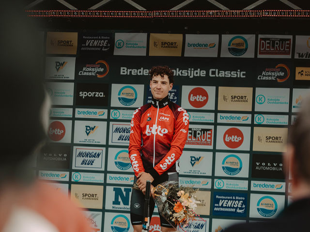 Liam Van Bylen sprints to third place in chaotic Youngster Coast Challenge