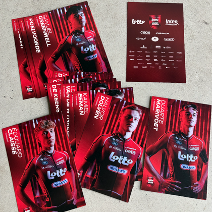 Cartes Postales Lotto-Groupe Wanty Devo Team 2026